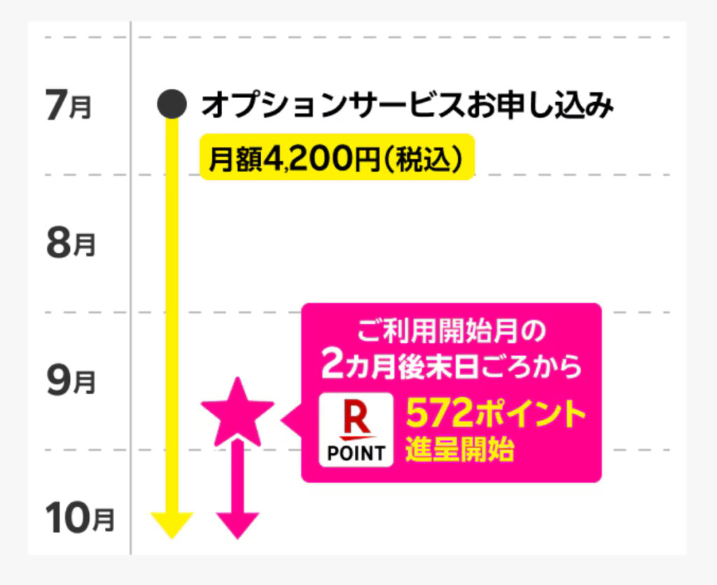 ポイント進呈スケジュール