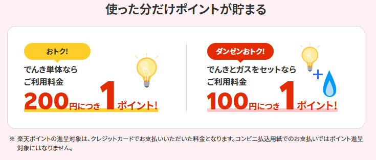 楽天ポイントが貯まる